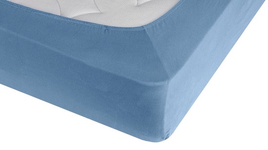 Hoeslaken Jersey Plus-90 / 100 x 200/220-Burgund