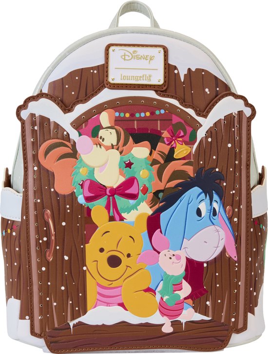 Disney Loungefly Backpack Winnie the Pooh and Friends Christmas | bol