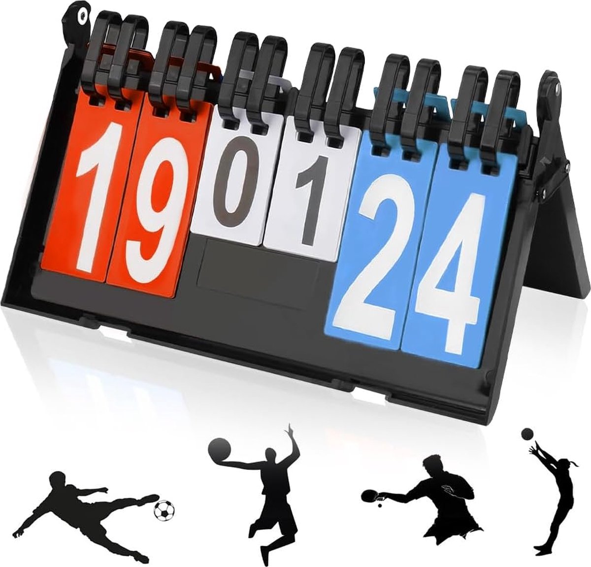Mobiel en Draagbaar Scorebord voor Diverse Sporten met Omklapfunctie