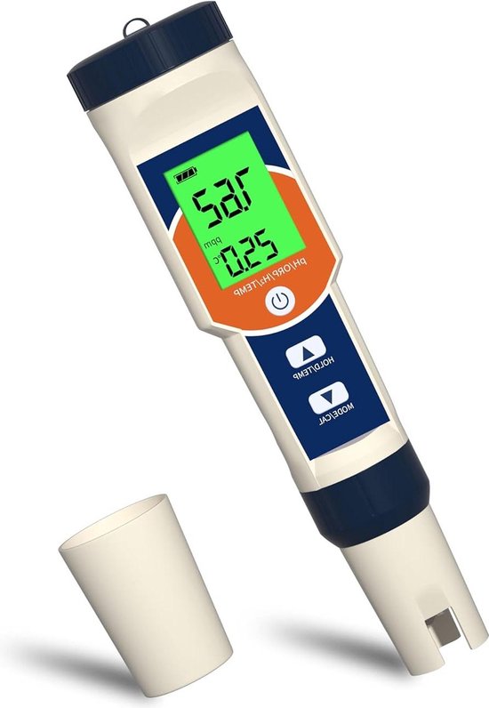 YIYEGO 4-in-1 PH/ORP/H2/TEMP-Tester – IP67 Wasser Produktbild-Vorschau 4