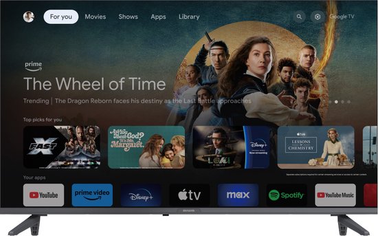 Aiwa 43GO70804UHD Google Smart TV