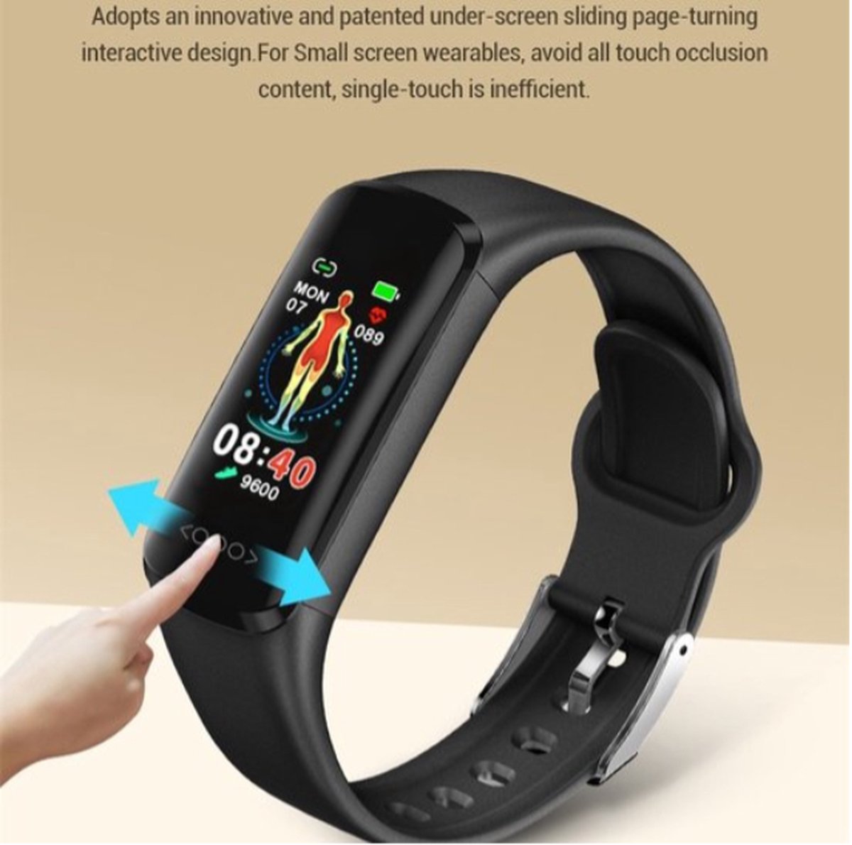 Livoo Sport smartwatch - TEC612 nu verkrijgbaar bij