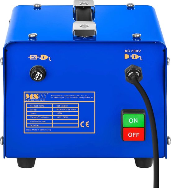 MSW - Hot-nietmachine - 100 W