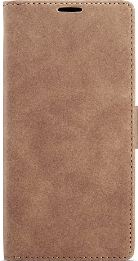 Multimédia et Accessoires de vêtements pour bébé Urban Book Case Étui adapté à Apple iPhone 16 Pro - Marron - Étui de téléphone - Avec Support - Porte-Cartes - Porte-Cartes - Fermeture Aimantée - Bookcase