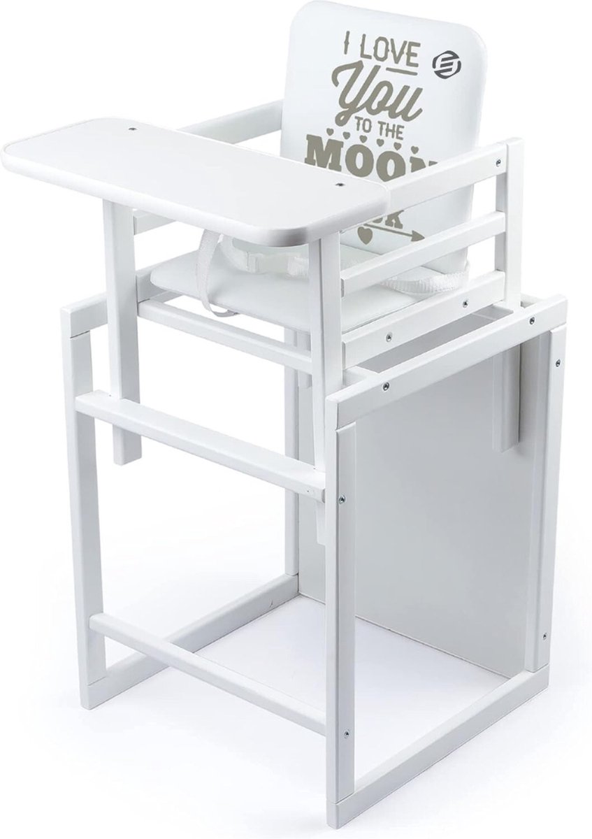 Equivera Babystoel Voor Aan Tafel - Kinderstoel - Babystoel - Baby Eetstoel - Baby Stoeltje Zitten Voor Thuis - Kinderzetel