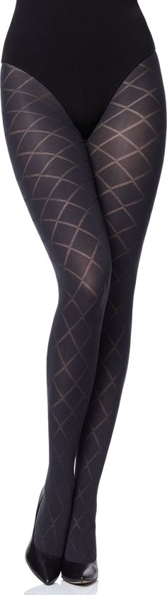 Merry Style MS-GB-328 Dames Panty - 60 DEN- 3D-technologie - Polyamide - Grafiet - XL