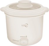 Bol.com Kleine rijstkoker met rijststomer - anti-aanbaklaag - afneembare rijstkom - one-touch-bediening - mini-rijstkoker voor 1... aanbieding