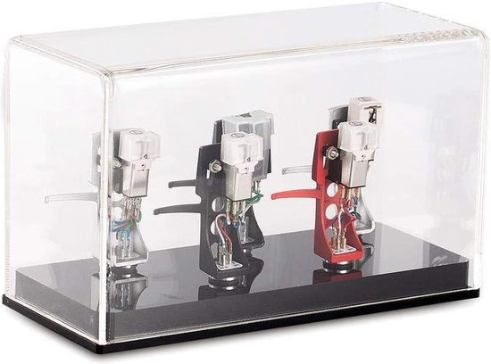 Phono Shell Case Acryl Box Turntable Record Player Stylus Holder ...