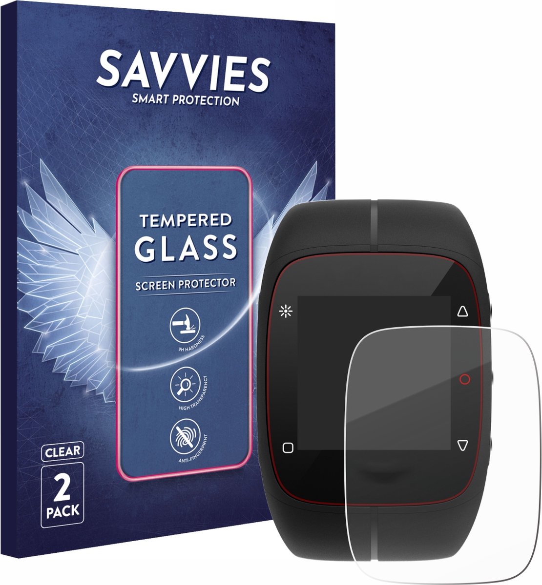 Ceston Lot De 3 Films De Protection En Verre Trempé 9H Pour SmartWatch Fossil Q Venture HR