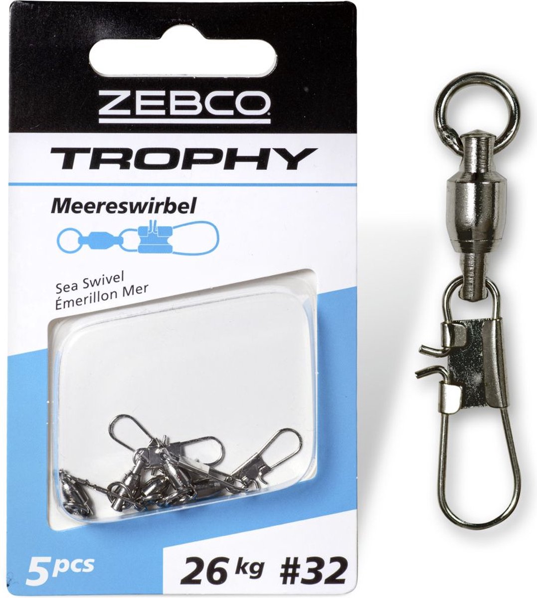 ZEBCO TROPHY ZEE WARTEL 40kg 3ST