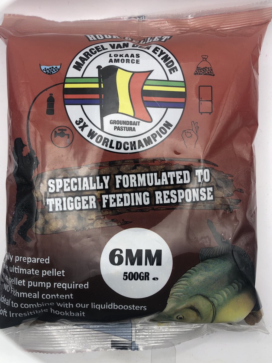 Marcel Van Den Eynde Hookpellets 500g 8mm Bruin