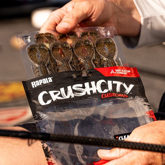 Rapala CrushCity Cleanup Craw - 9cm Beige 9cm van Rapala — afbeelding 4