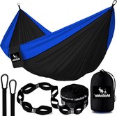 Hamac de camping ultraléger de voyage - 285 x 140 cm - pour 1 personne - nylon