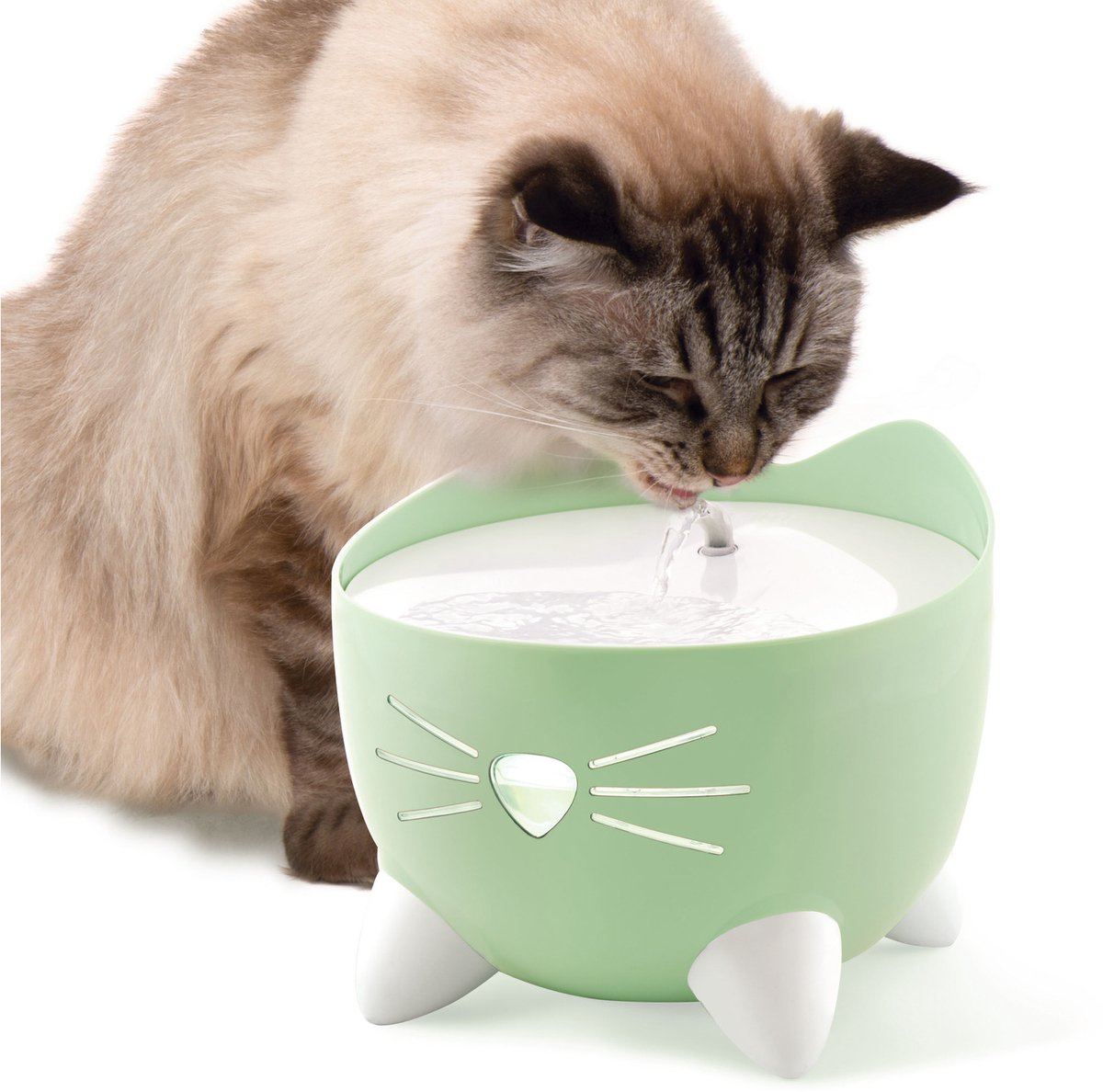 OIOYLEY 12 stuks kattendrinkfonteinen filters voor Catit Pixi katten