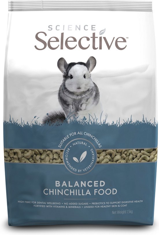 Supreme Science Selective - Chinchillavoer - 1.5 kg