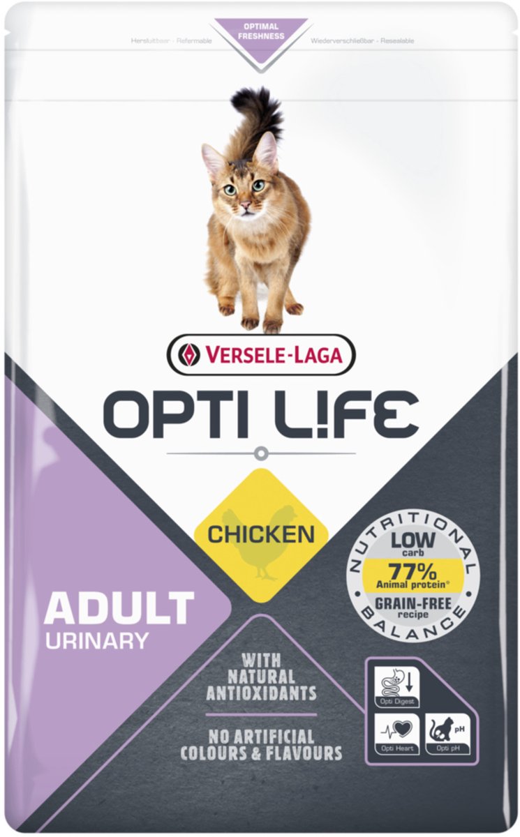 Opti Life Cat Urinary Kip - Kattenvoer - 2.5 kg