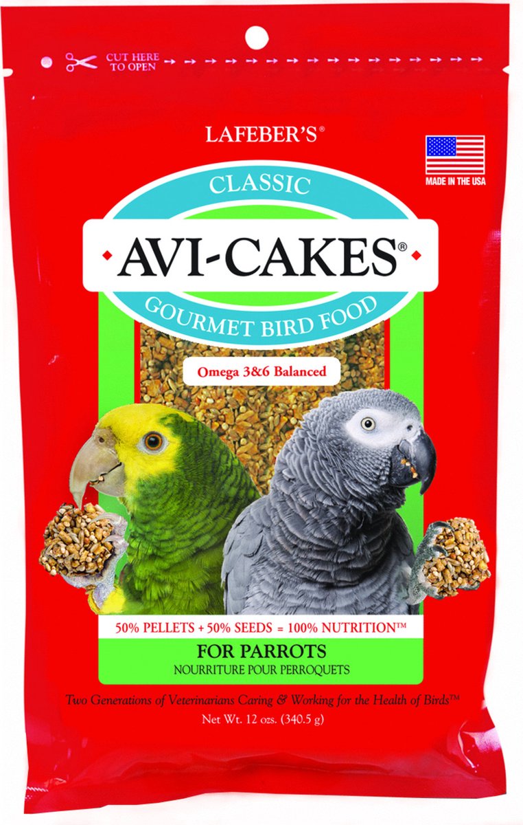 Lafeber Avi-Cakes Classic Parrot - Vogelvoer -