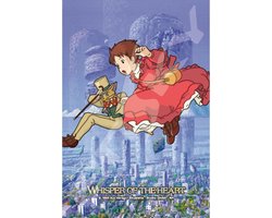 Ghibli - Whisper of the Heart - In the Rising Air Current Stained Glass Style Jigsaw Puzzle 1000pcs