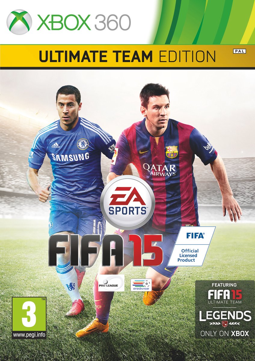FIFA 15 ULTIMATE TEAM EDITION (メッシ スチールブックケース