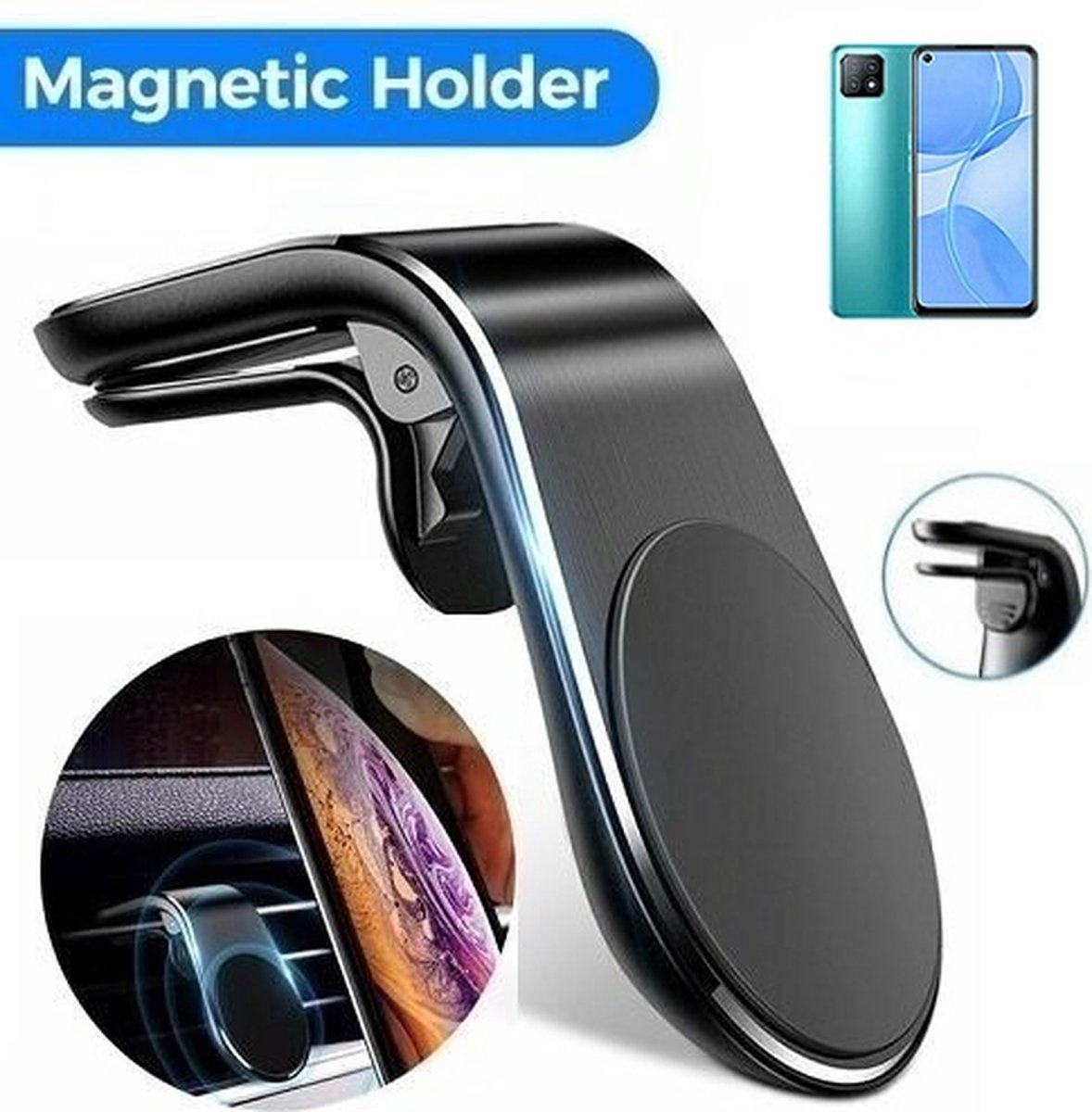Oppo A53 Magnetische Telefoonhouder Auto