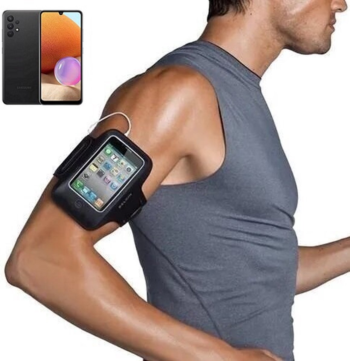Samsung Galaxy A32 4G Telefoonhouder Auto Ventilatierooster