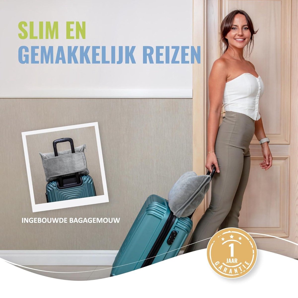 NHQZ Couverture De Voyage Douce Et Chaude Pour Avion Et Voiture - Essentiel Pour Les Longs Vols Pour Femmes,Hommes,Enfants,Accessoire Voyage- Oreiller Compact Avec Clip Pour Sac à Dos (Rose