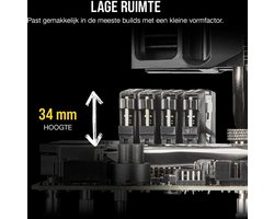 32GB zwart 2x8GB RAM geheugen - Vengeance LPX CMK32GX4M2F4000C19