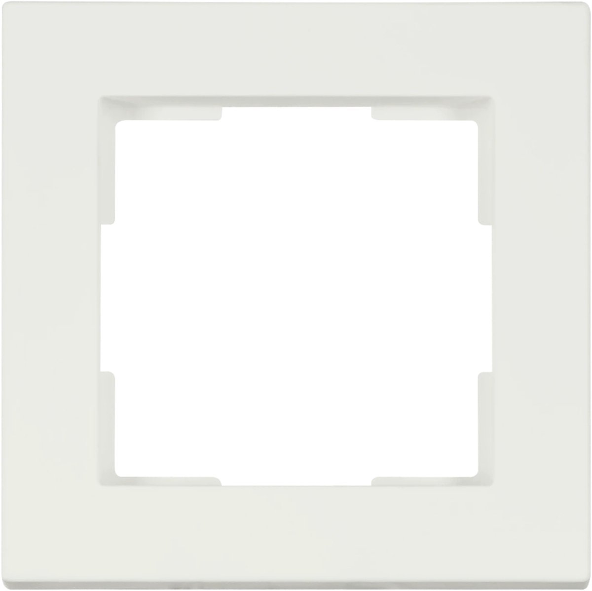 ION Industries afdekraam 1-voudig V1 alpin wit mat (80.300.115)