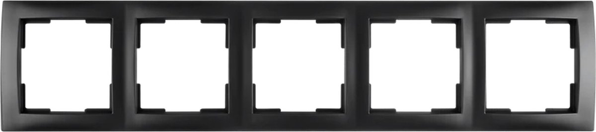 ION industries afdekraam 5-voudig - E1 mat zwart (80.302.516)