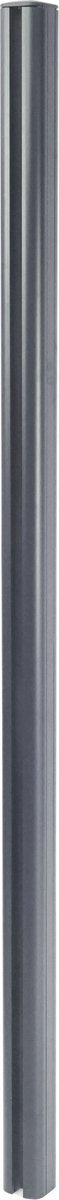 Aluminium paal Sarthe WPC afrastering, pijlerpaal, insteeksysteem ~ 240cm, grijs