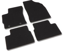 Automatten geschikt voor Toyota Auris - 2010-2013 - 4-delig - Comfort - Uitvoering: Bevestigingssysteem: Clips