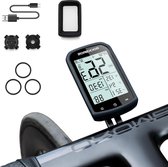 Bol.com GPS fietscomputer draadloos kilometerteller fiets MTB ANT+ Bluetooth 5.0 waterdicht IPX6 Type-C oplaadbaar-display 29 in... aanbieding