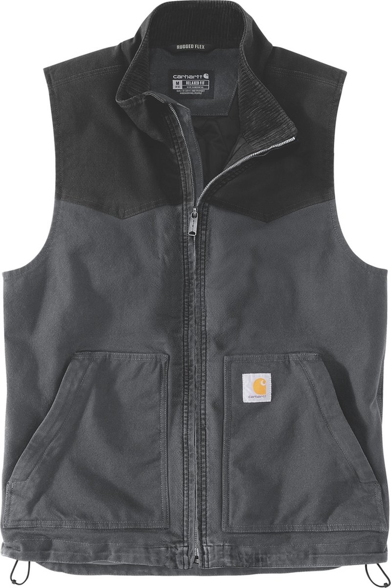 Carhartt Weste Montana Duck Vest 106433 Shadow/ -M Zwart