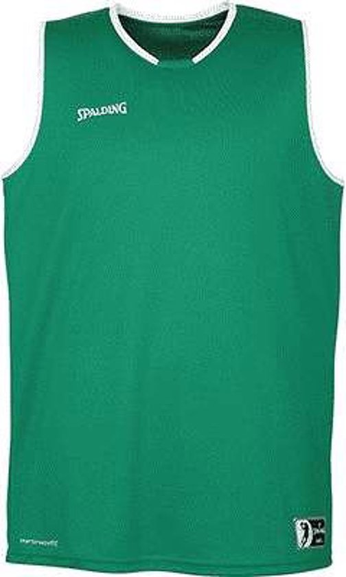 Maillot de Basketball Spalding Move - Vert / Wit | Taille M.