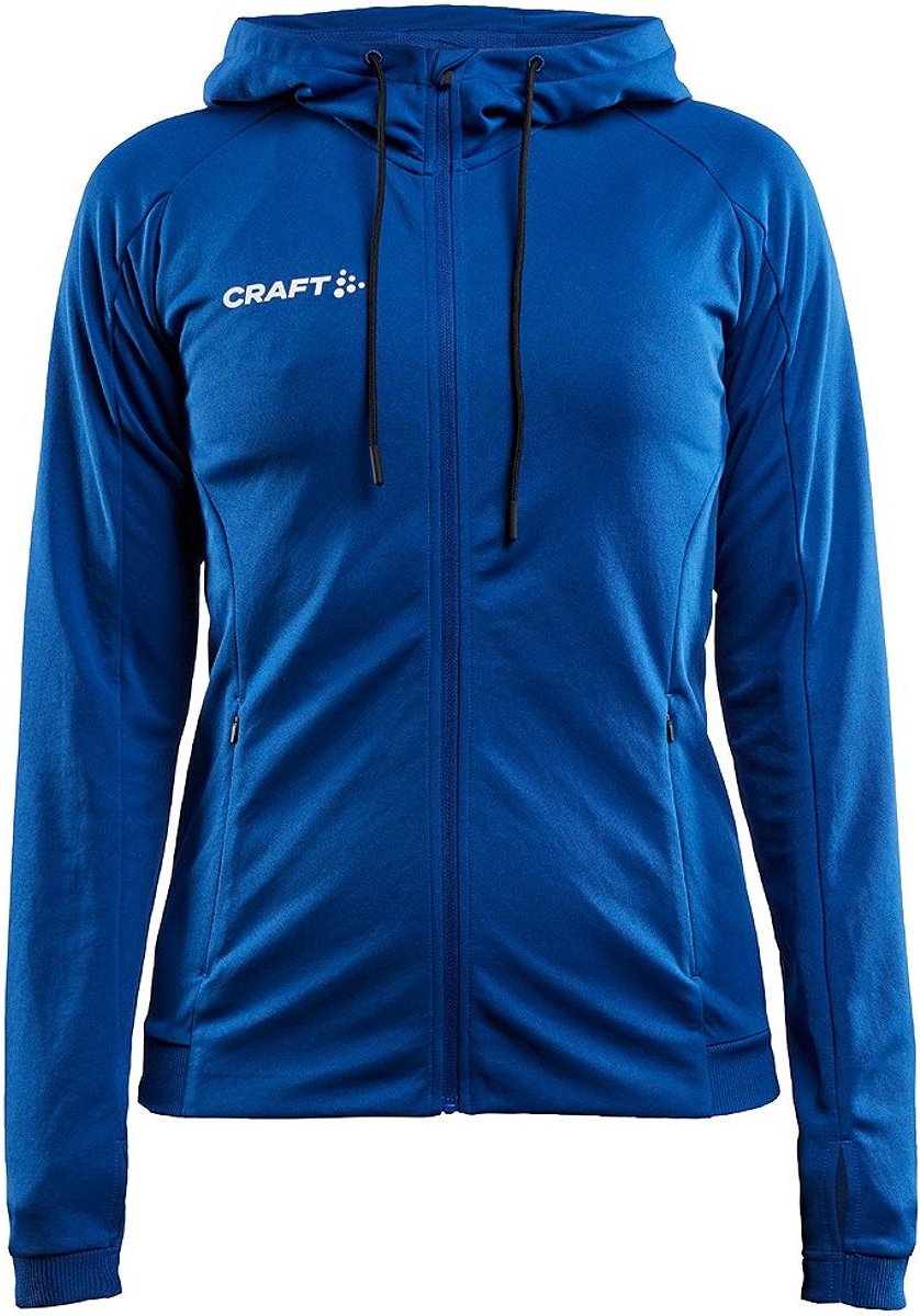 Craft Evolve Jas Met Kap Dames - Royal | Maat: S