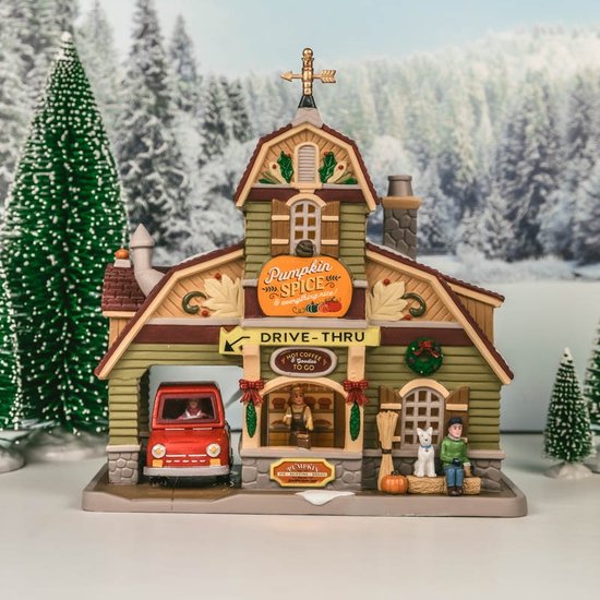 Lemax - Pumpkin Spice & Everying Nice Coffee Shop