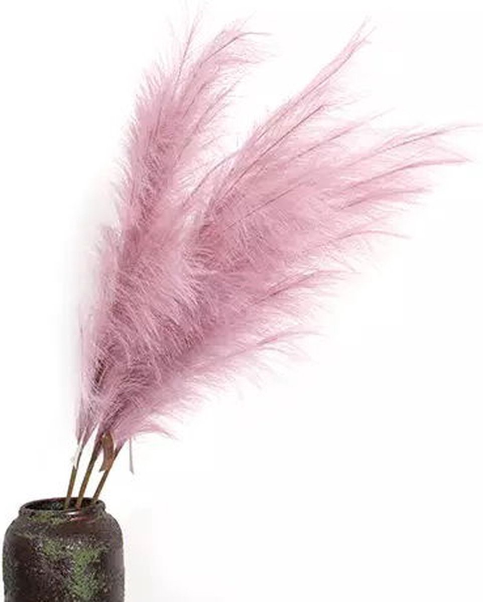 Buitengewoon Boet Pampas Gras 60 cm Oud roze kunstplant Buitengewoon de Boet