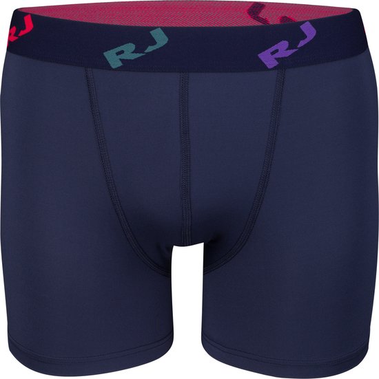 RJ Bodywear Pure Color - boxer homme - bleu foncé (micro) - Taille S