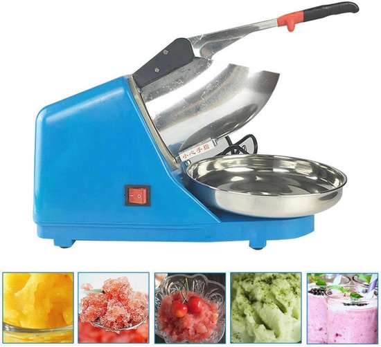 IJscrusher voor Thuisgebruik - 65 kg/uur Roestvrij Staal van Merkloos — afbeelding 2