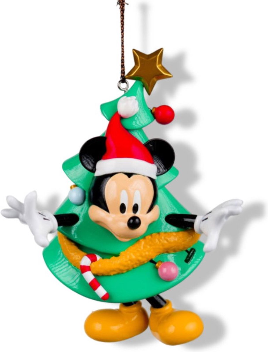 Orn.plc mickey kerstboom l9cm