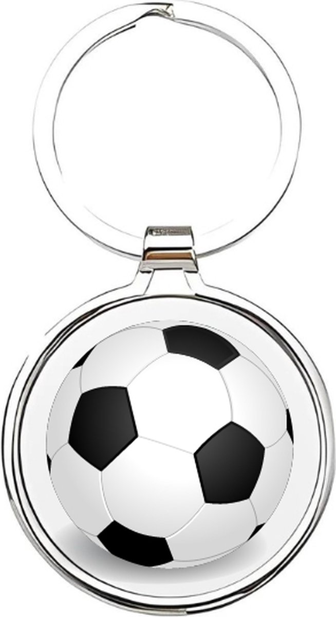 Akyol - Voetbal Sleutelhanger - voetbal - liefhebber - Cadeau - Sport - 2,5 x 2,5 CM