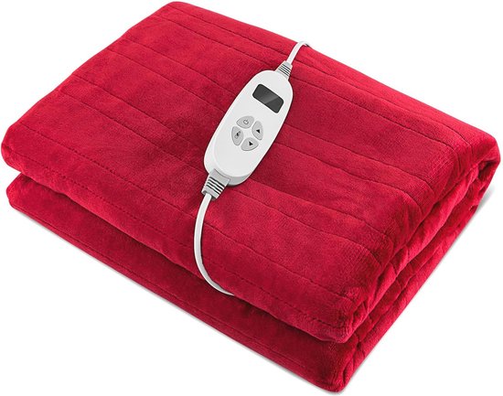 Solac Kaunas XL Elektrische deken, 120 x 160 cm, ultrazacht fleece, 9 Solac Kaunas XL Elektrische deken, 120 x 160 cm, ultrazacht fleece, 9