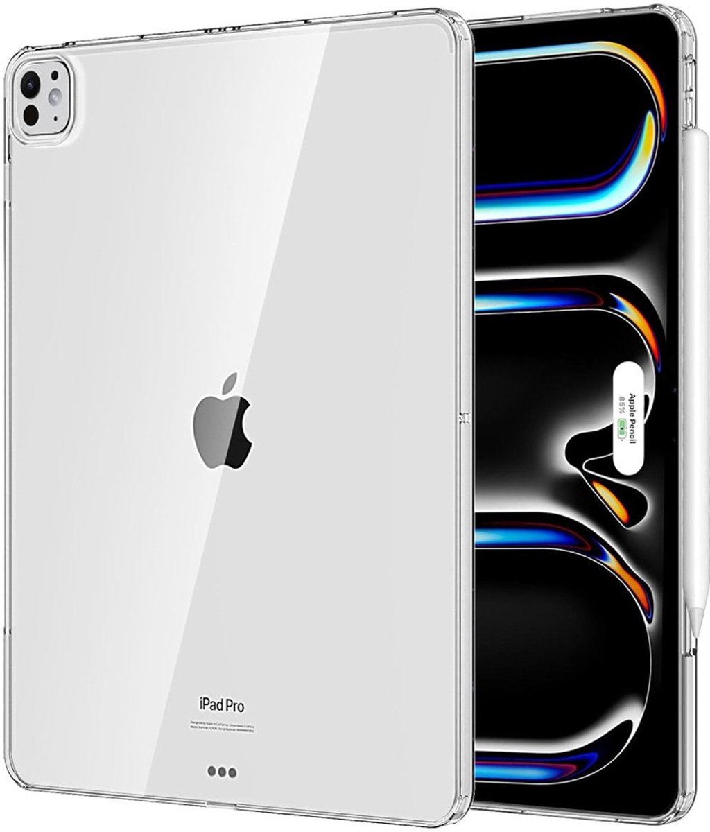 Mobiq - Transparante Backcover geschikt voor iPad Pro 11 (2022/2021/2020) - transparant