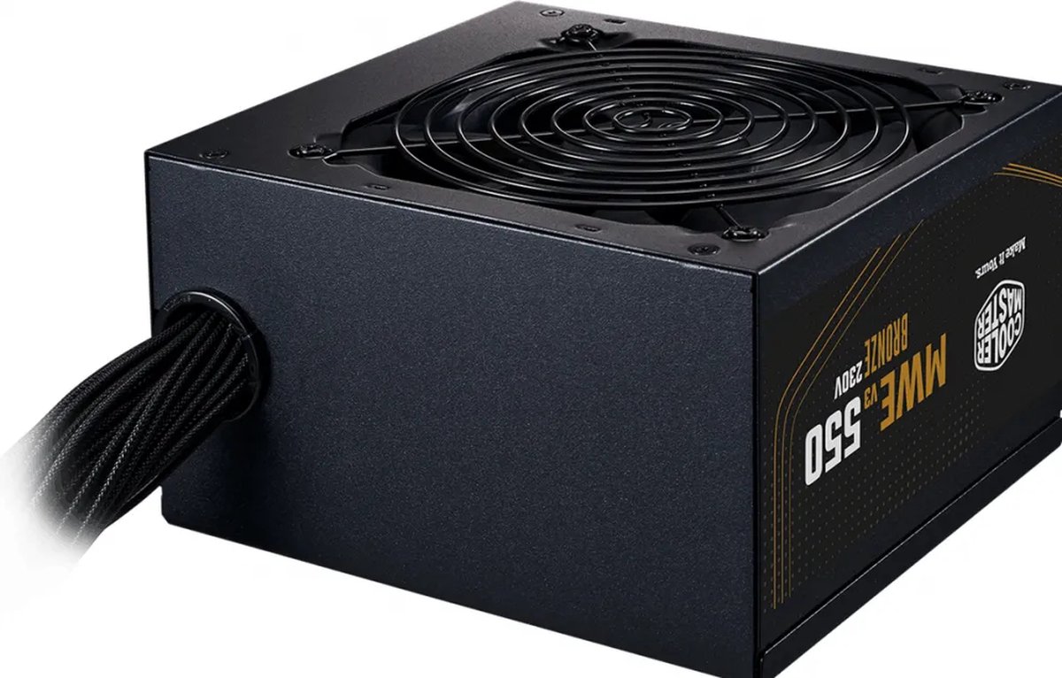 Cooler Master Mwe Bronze 550 V3 230V - Voeding Atx12V 3.1 - 80 Plus Bronze - - afbeelding 4