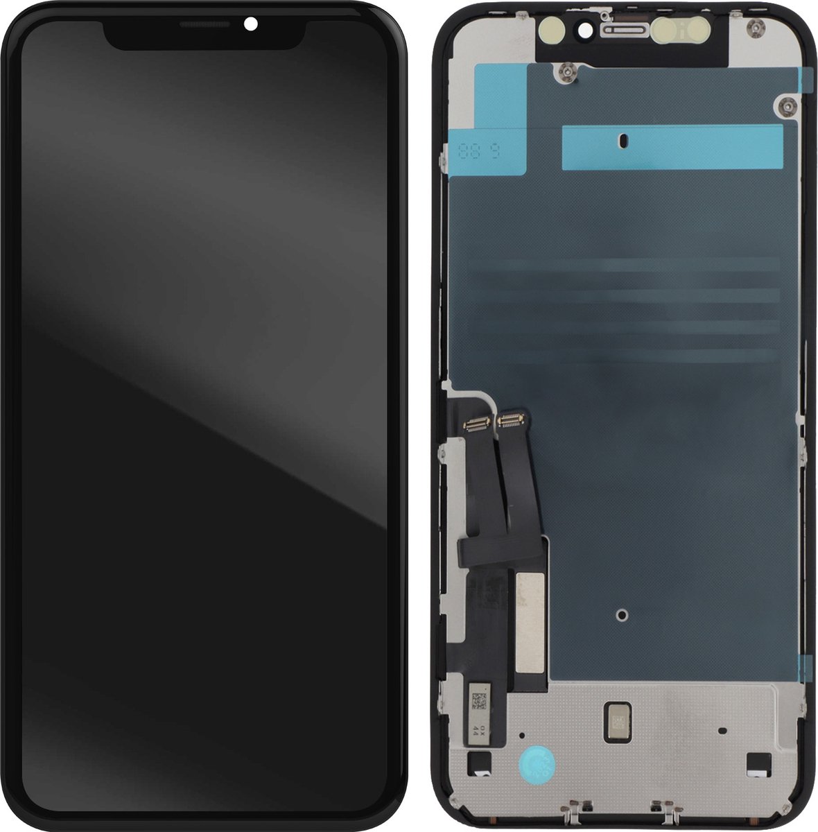 Avizar Volledig LCD-scherm Geschikt voor Apple iPhone 11 LTPS-technologie, Zwart