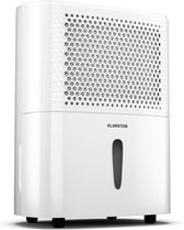 Bol.com Klarstein Dryfy 10 Liter - Luchtontvochtiger - 10 Liter/dag - 12M² - 80 M³/H - Wit aanbieding