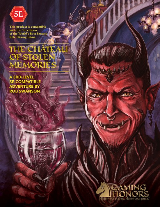 The Chateau of Stolen Memories (5E) - cover