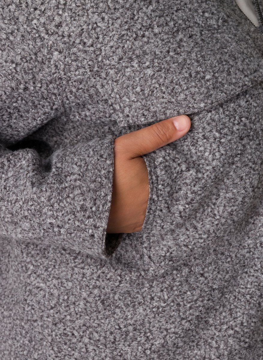 YESTA Shelby Cover ups - Dark Grey/Melange - maat X-0(44)