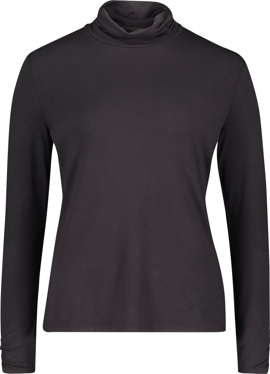 BETTY BARCLAY - t-shirt rolkraag katoen - Maat 36 - Vrouwen - 7058 Pinecone - Viscose