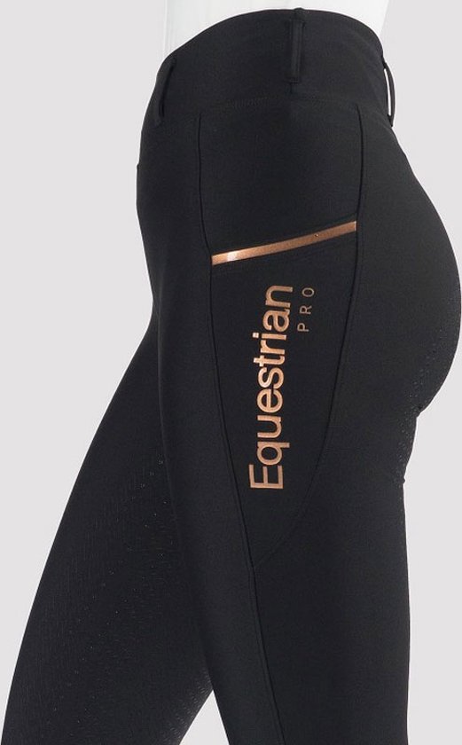 Leggings d'équitation Horka Perfection EP Zwart/Or rose - 34